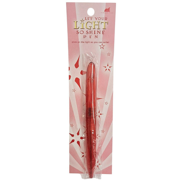 Let Your Light Shine Pen -Red