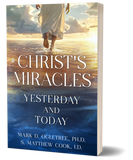Book cover of 'Christ's Miracles Yesterday and Today' with Christ walking on water.