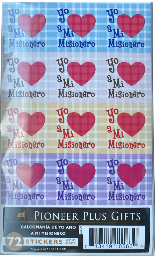 Yo Amo a Mi Misionero - Stickers