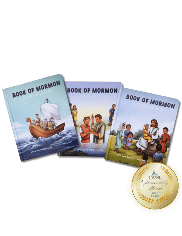 Book of Mormon Stories for Kids Vol. 1-3 Hardback Set