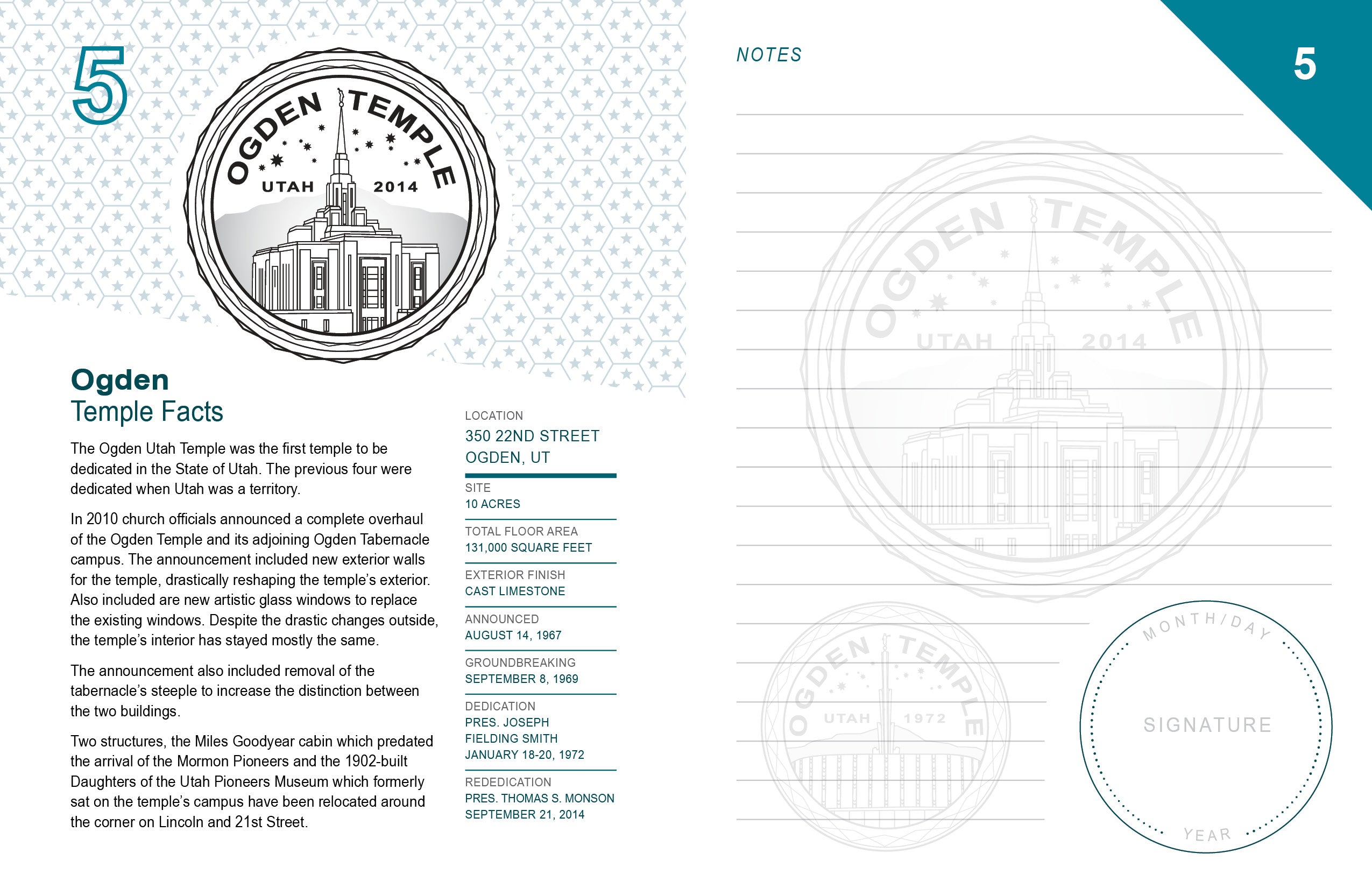 Utah Temples Passport Updated (2025)