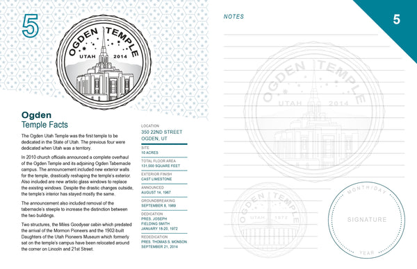 Utah Temples Passport Updated (2025)