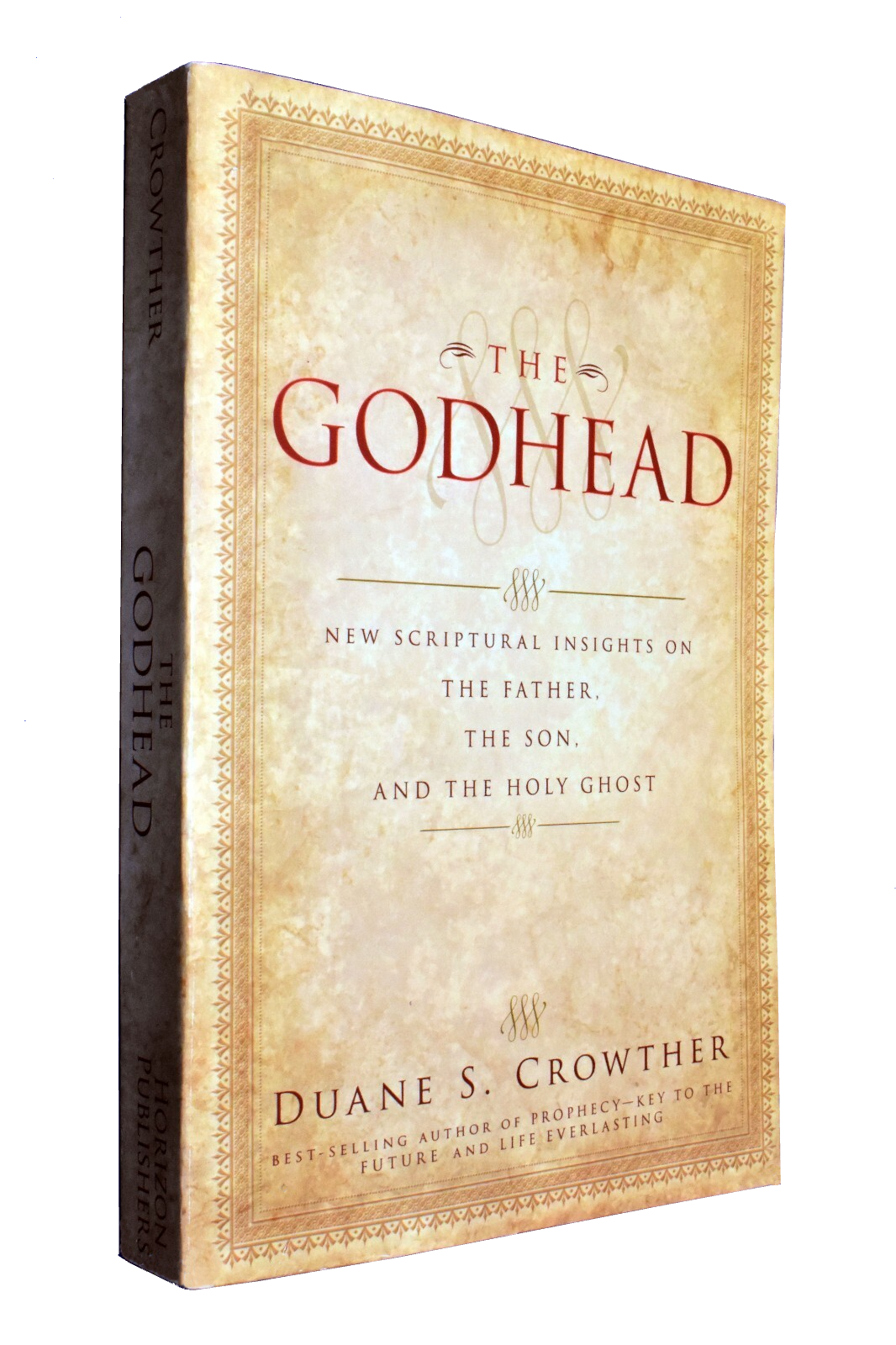Book cover of 'The Godhead' by Duane S. Crowther on a white background