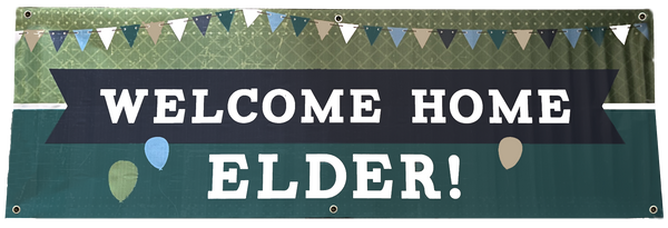 Welcome Home Banner - Elder - Cedar Fort Publishing & Media