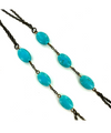 Turquoise Bead Sun Sandal - Anklet