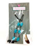 Turquoise Bead Sun Sandal - Anklet