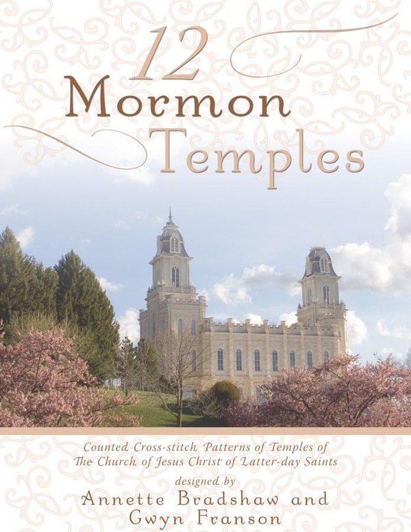 12 Latter-day Saint Temples - Cross Stitch - Cedar Fort Publishing & Media