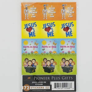 Stickers-Jesus Loves Me