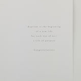 Definition - Baptism - Greeting Card