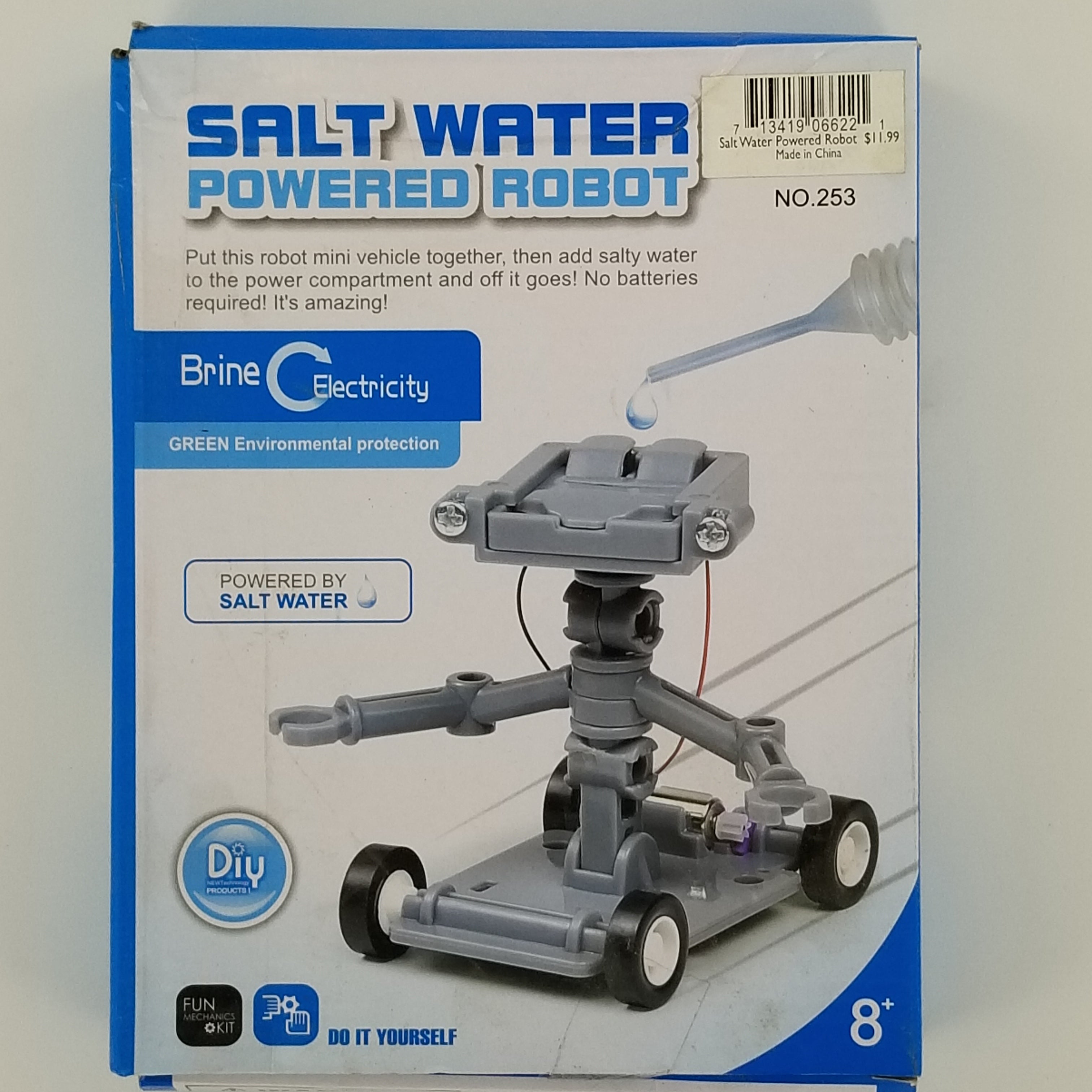 Salt Spring Robotics Salt Water Powered Robot by Pioneer Plus