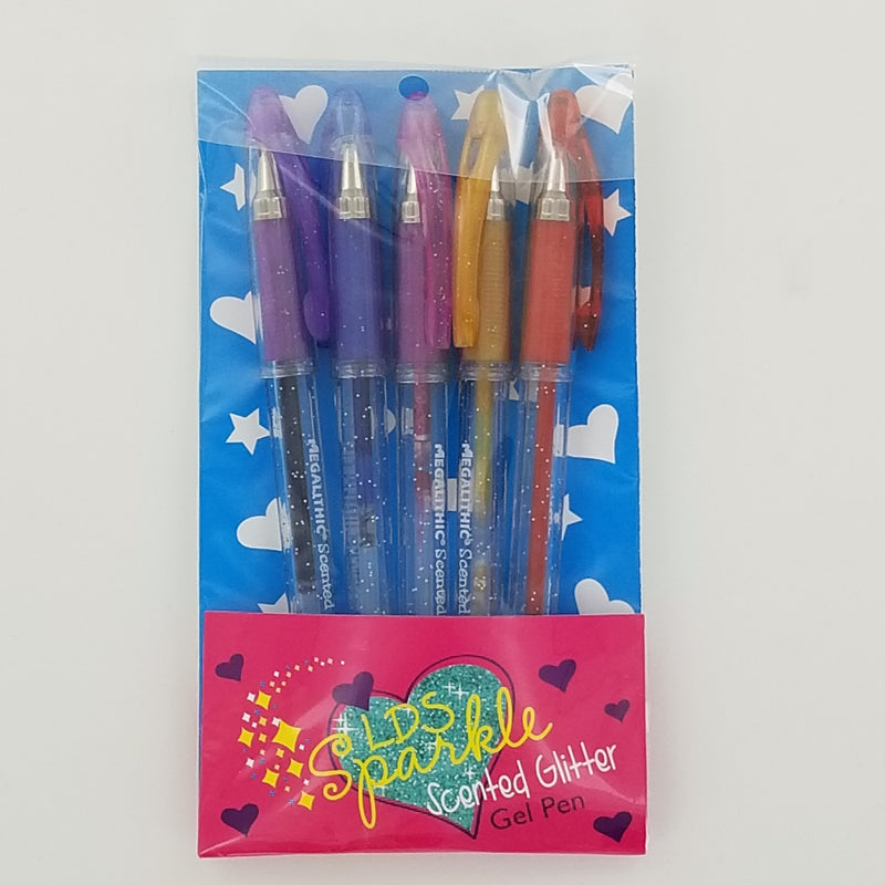MegaGels Scented Glitter Gel Pens