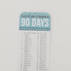 Book of Mormon in 90 Days - Bookmark