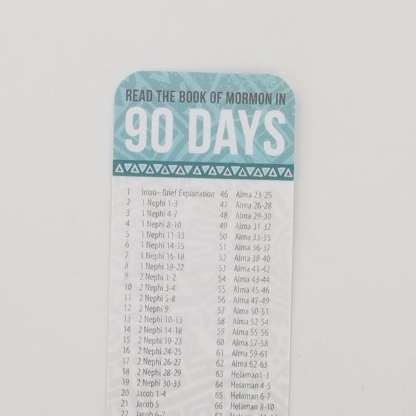 Book of Mormon in 90 Days - Bookmark - Cedar Fort Publishing & Media