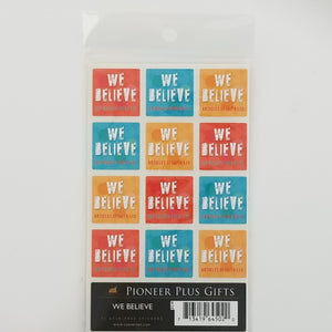 We Believe - Stickers