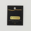 Chain - Necklace - Serpentine - 24" - Gold