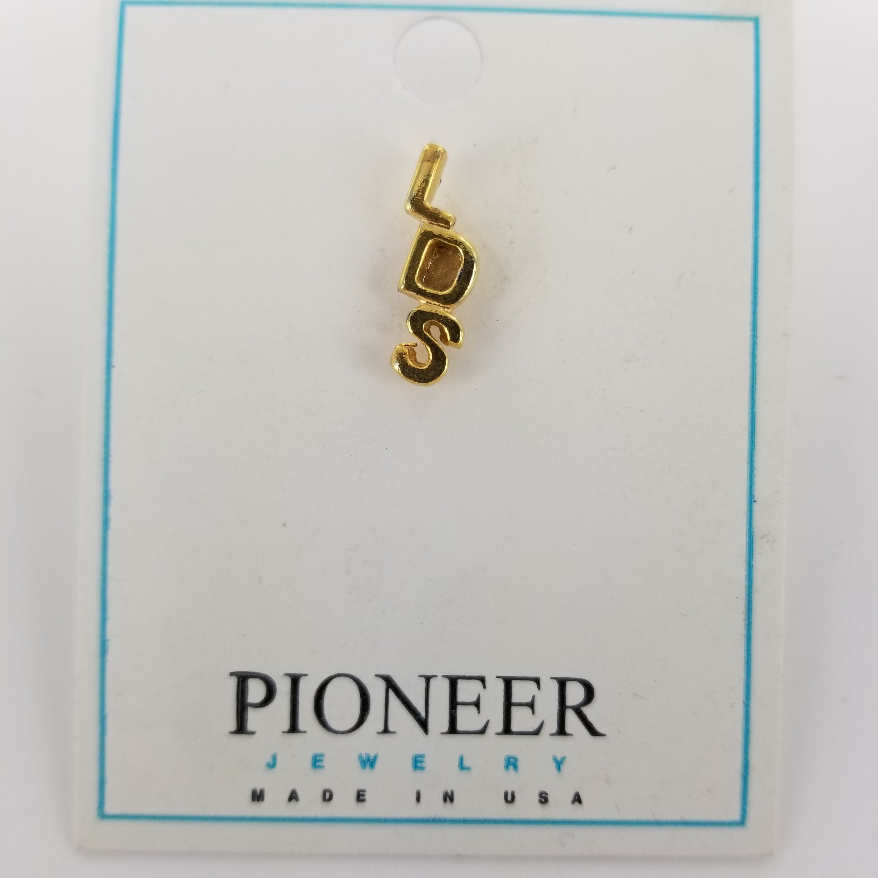 LDS - Tie Tack - Slant - Gold
