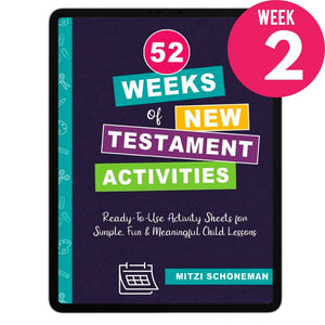 52 Weeks of New Testament Activities: Week 2 Digital Download