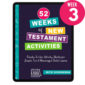 52 Weeks of New Testament Activities: Week 3 Digital Download