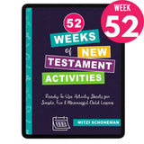 52 Weeks of New Testament Activities: Week 52 Digital Download