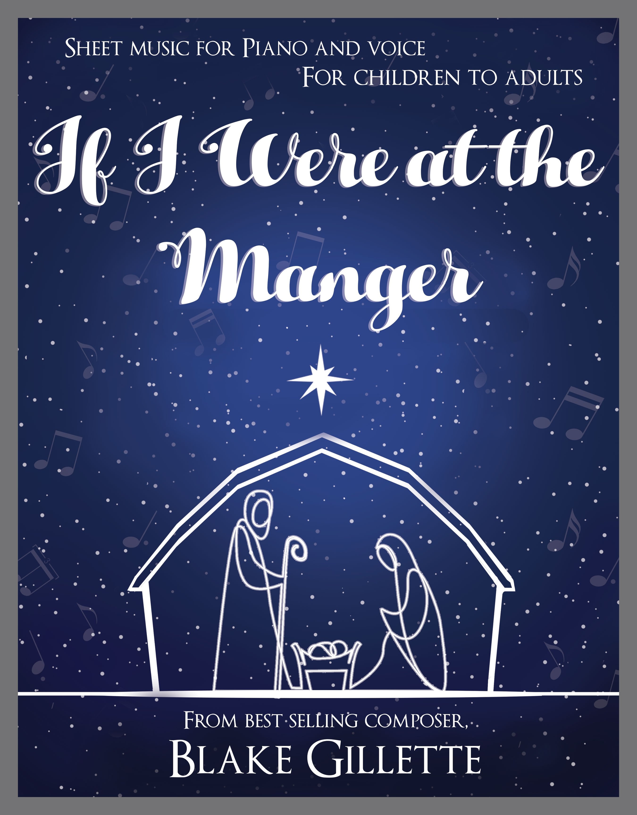If I Were at the Manger (Sheet Music)