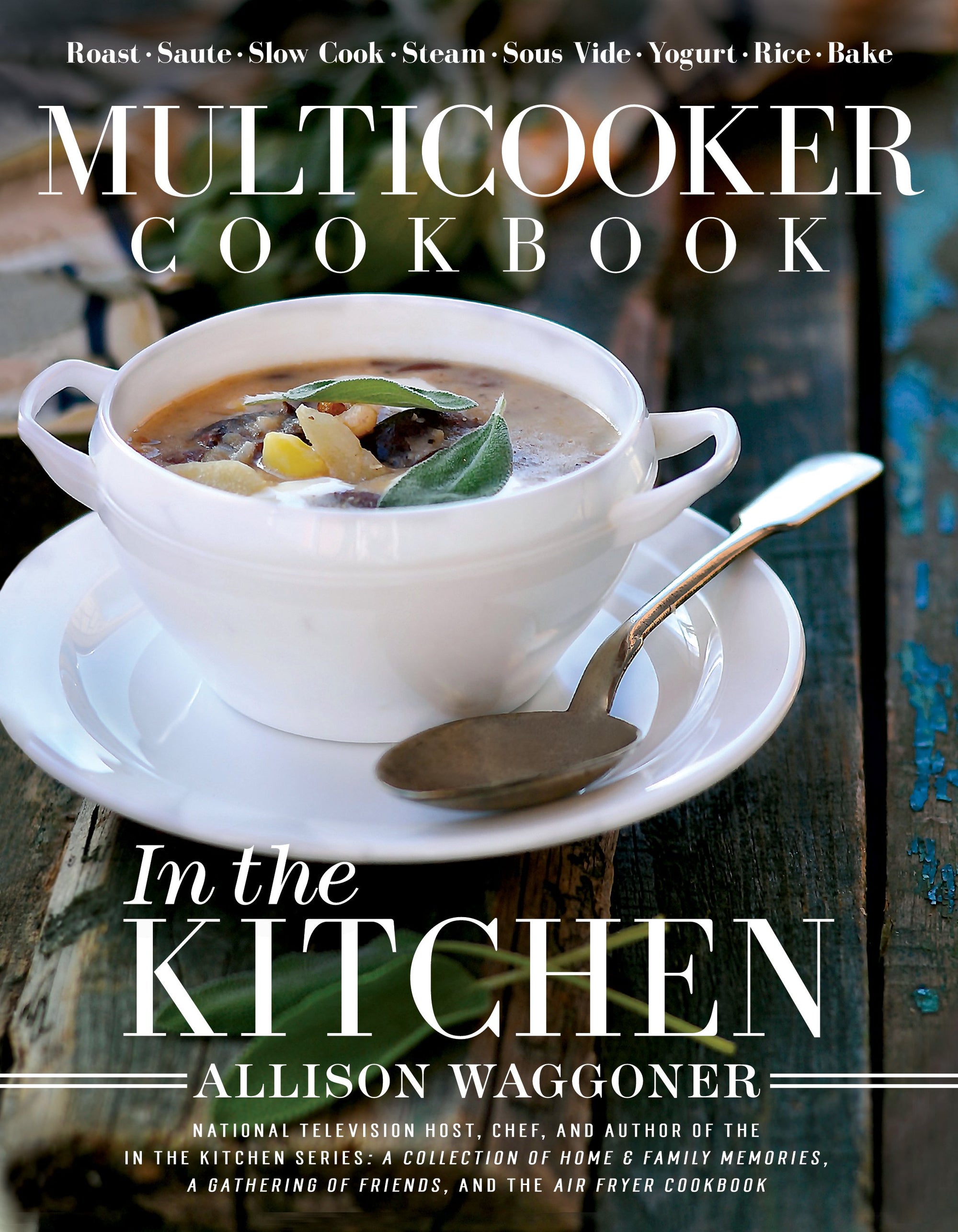 multicooker cookbook in the kitchen hardcover Cedar Fort Publishing