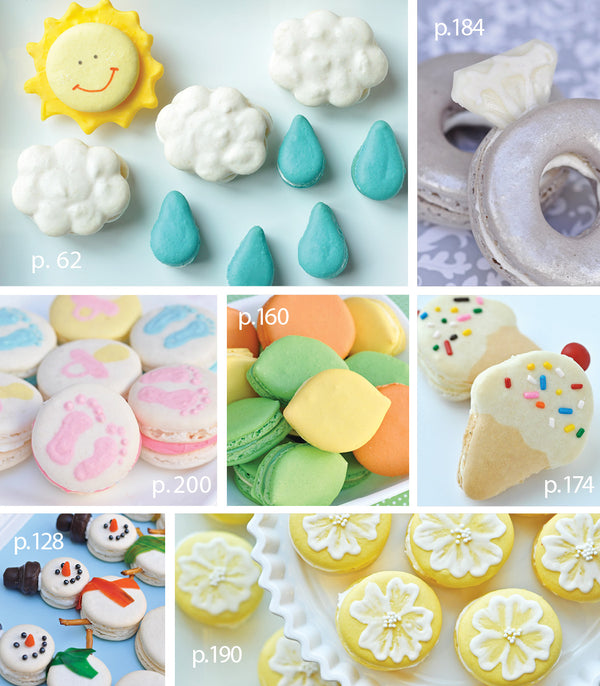 Gourmet French Macarons: Over 75 Unique Flavors and Festive Shapes  (Paperback)