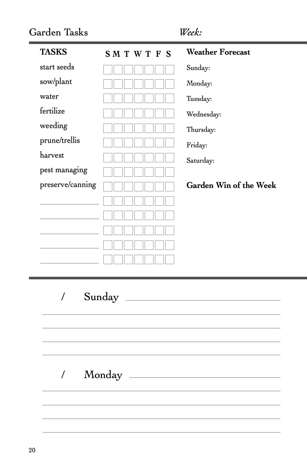 The Garden Planner