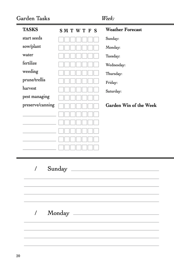 The Garden Planner