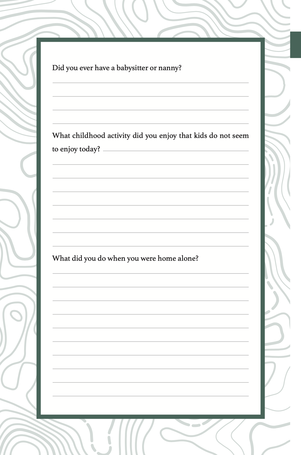 Grandpa, Tell Me About the Time: Memories In A Minute