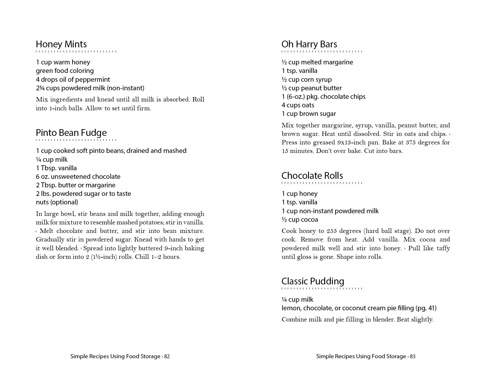 Simple Recipes Using Food Storage: A Step-by-Step Guide - Cedar Fort Publishing & Media