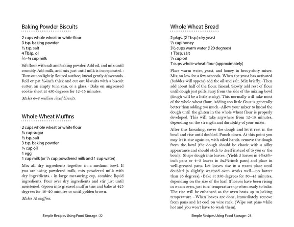 Simple Recipes Using Food Storage: A Step-by-Step Guide - Cedar Fort Publishing & Media