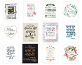 S625, 2M411 A Year of Inspiring Qts: Holiday w/Frame