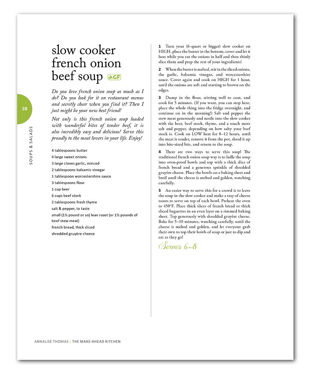 The Make-Ahead Kitchen: 75 Slow-Cooker, Freezer, and Prepared Meals for the Busy Lifestyle - Cedar Fort Publishing & Media