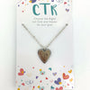 CTR Heart Necklace - Two Tone