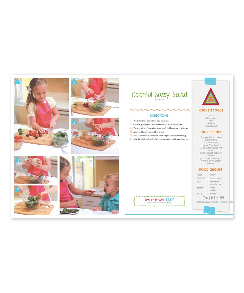 Colorful Cooking: Healthy and Fun Recipes that Kids Can Make (Hardback) - Cedar Fort Publishing & Media