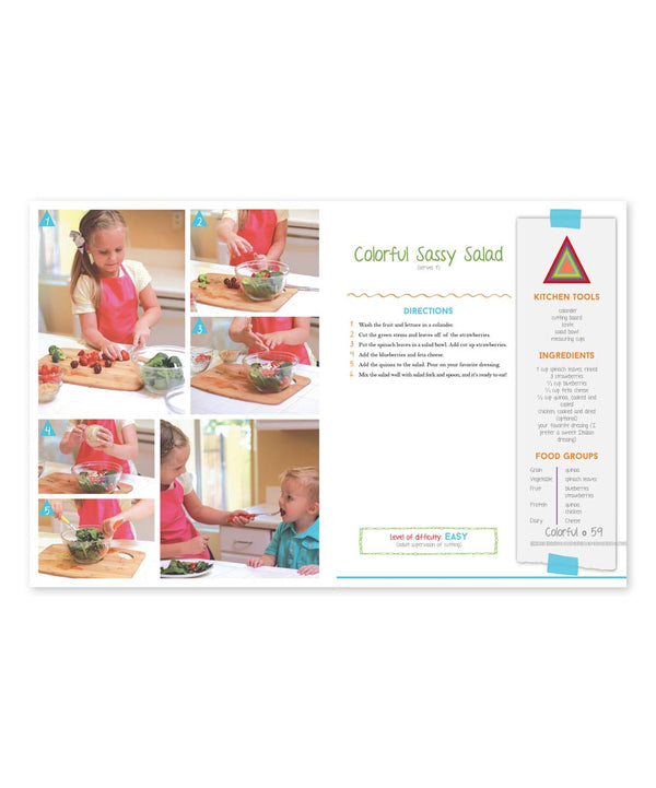 Colorful Cooking: Healthy and Fun Recipes that Kids Can Make (Hardback) - Cedar Fort Publishing & Media