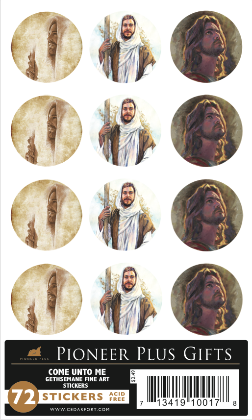 Come Unto Me: Gethsemane - Stickers - Cedar Fort Publishing & Media