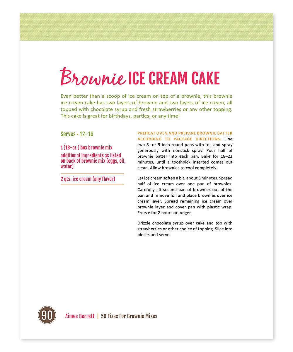 50 Fixes for Brownie Mixes - Cedar Fort Publishing & Media