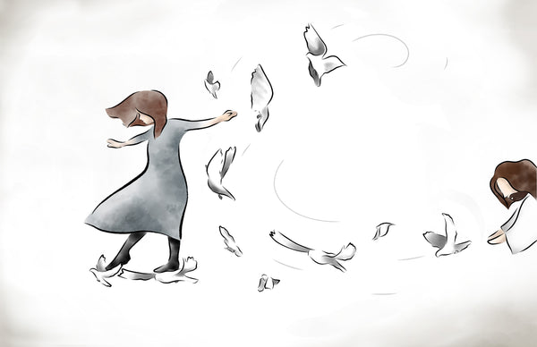 Faithful Steps Art Print