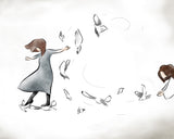 Faithful Steps Art Print