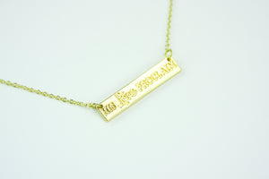 C136 His Love Proclaim Necklace (gold)