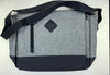 Messenger Bag - Gray and Black