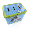 Tin Bank - Fun Money, Donations & Gifts, Savings Fund - Boy