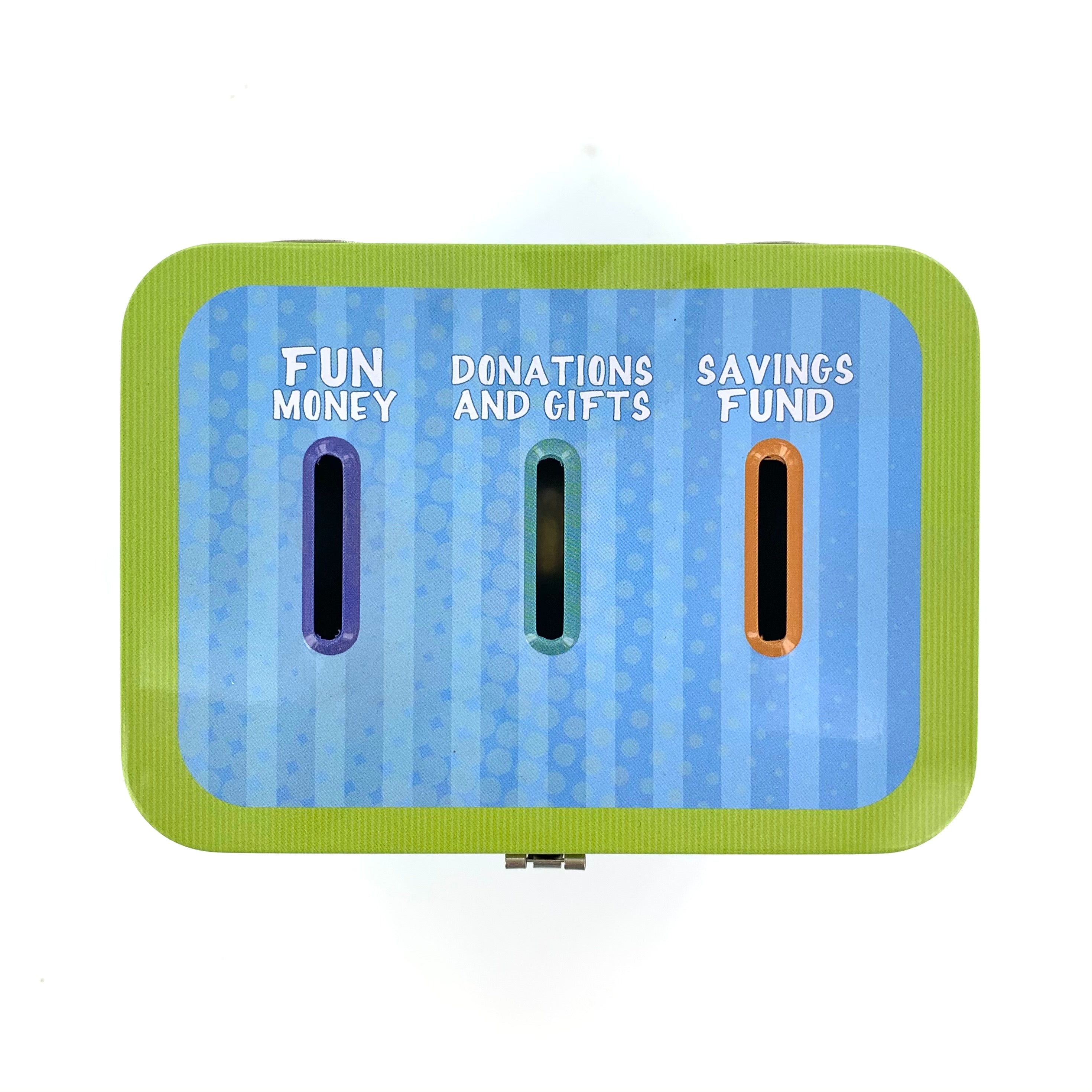 Tin Bank - Fun Money, Donations & Gifts, Savings Fund - Boy - Cedar Fort Publishing & Media