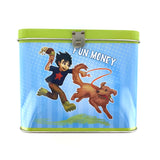 Tin Bank - Fun Money, Donations & Gifts, Savings Fund - Boy