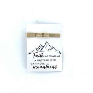 Mustard Seed - Tie Bar - Gold