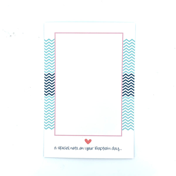 Baptism Notecards- My Baptism Day (mint)