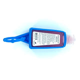 Blue Hand Sanitizer Holder