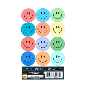 Bright Smiley Sticker-6 Pack