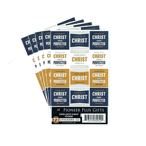 Come Unto Christ Stickers